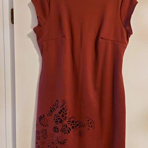 NWT Desigual dress with butterfly detail, sz XL